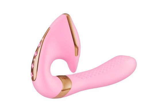 Вібратор-кролик Shunga - Soyo Intimate Massager Light Pink - фото