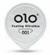 Презервативи Olo 0.01 BLACK (10 шт) ультратонкі з ароматом ванілі - фото товару