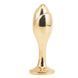 Анальная пробка с хвостиком 2,2 см LOCKINK SEVANDA White Bunny-Tail Anal Rose-shape Plug