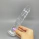 Фалоімітатор ADDICTION Crystal Vertical Dong 7” (17,8 см) - фото товару