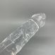 Фалоімітатор ADDICTION Crystal Vertical Dong 7” (17,8 см) - фото товару