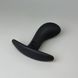 Fun Factory Bootie - силиконовая анальная пробка черная (3,5 см) - фото товара