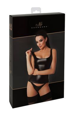 Топ Noir Handmade F346 Powerwetlook top S