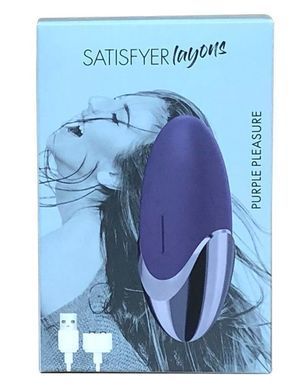 Минивибратор Satisfyer Lay-On Purple Pleasure - фото