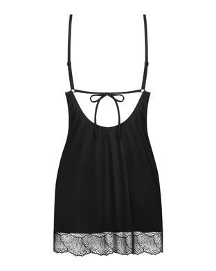 Сорочка та трусики Obsessive Lobellis chemise & thong XS/S