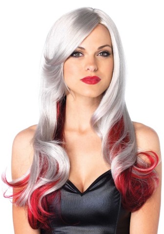 Парик Leg Avenue Allure Multi Color Wig Grey/Red