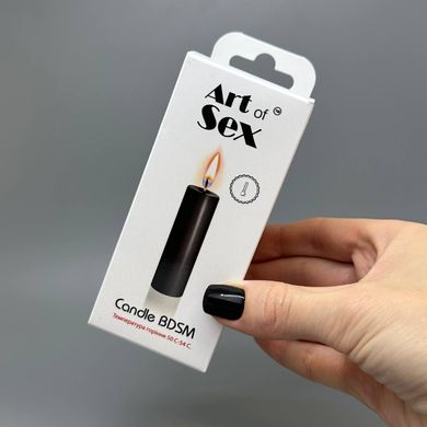 БДСМ свічка низькотемпературна Art of Sex size S чорна