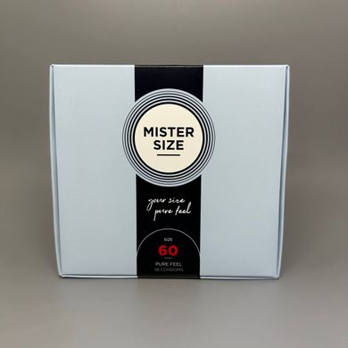 Презервативы Mister Size pure feel 60 (36 шт.) - фото