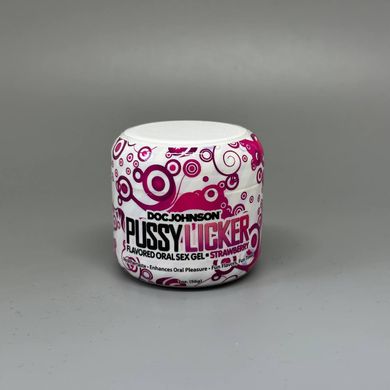 Гель змазка для кунілінгуса Doc Johnson Pussy зі смаком полуничного лікеру - фото