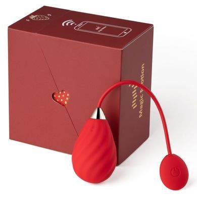Смарт-виброяйцо Magic Motion Sundae Red - фото