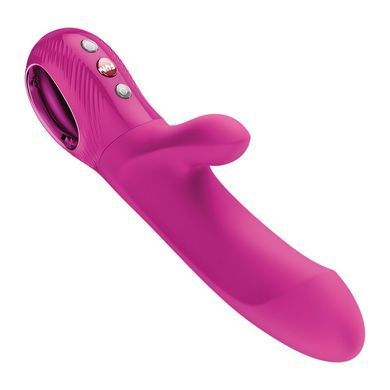 Пульсатор з вібрацією Fun Factory Bi Stronic Embrace Magenta рожевий - фото