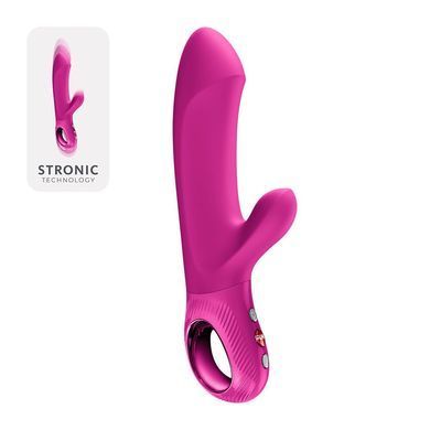 Пульсатор з вібрацією Fun Factory Bi Stronic Embrace Magenta рожевий - фото
