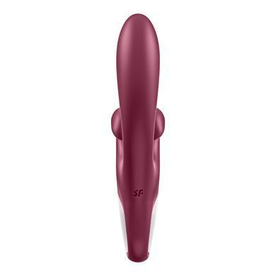 Satisfyer Touch Me Red - вібратор-кролик з подвійним відростком - фото