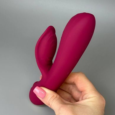 Бордовый вибратор-кролик Rocks Off Every Girl Burgundy - фото