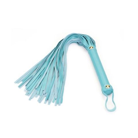 Флогер Liebe Seele Blue Lamb leather Flogger with Velvet Lining - фото