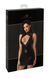Платье Noir Handmade F343 Powerwetlook and lace mini skirt S