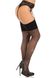 Панхохи Leg Avenue Wide Top Rhinestone Sheer Stockings Black One Size - фото товару