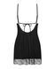 Сорочка та трусики Obsessive Lobellis chemise & thong XS/S