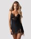 Сорочка та трусики Obsessive Lobellis chemise & thong XS/S
