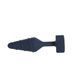 Анальна пробка з вібропулею Lux Active Twist Plug Large Blue 3,8 см - фото товару