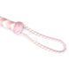 Флоггер кожаный Liebe Seele White & Pink Leather Whip - фото товара