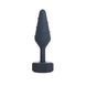 Анальна пробка з вібропулею Lux Active Twist Plug Large Blue 3,8 см - фото товару
