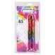 Фалоімітатор Doc Johnson Crystal Jellies 8,5 Inch Dong Rainbow 21,6 см - фото товару