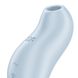 Satisfyer Pocket Pro 1 Blue – вакуумный клиторальный вибратор - фото товара