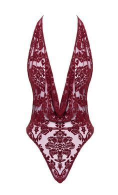 Боді Noir Handmade F386 Kink Royal cascade bodysuit XS