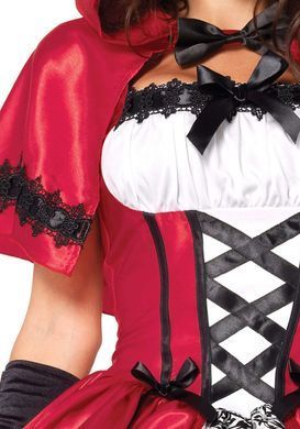 Эротический костюм Leg Avenue Gothic Red Riding Hood S