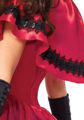 Эротический костюм Leg Avenue Gothic Red Riding Hood S