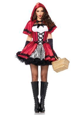 Эротический костюм Leg Avenue Gothic Red Riding Hood S