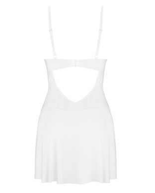 Сорочка бебі дол і трусики Obsessive Alissium chemise & thong XS/S