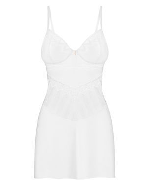 Сорочка бебі дол і трусики Obsessive Alissium chemise & thong XS/S