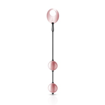 Металеві вагінальні кульки Rosy Gold Nouveau Kegel Balls - фото