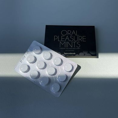 Oral Pleasure Mints конфеты для минета Bijoux Indiscrets 12 шт. - фото