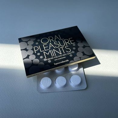 Oral Pleasure Mints цукерки для мінету Bijoux Indiscrets 12 шт. - фото