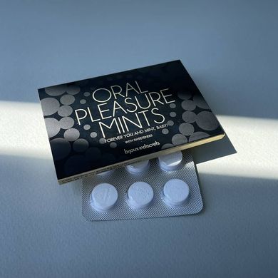 Oral Pleasure Mints конфеты для минета Bijoux Indiscrets 12 шт. - фото