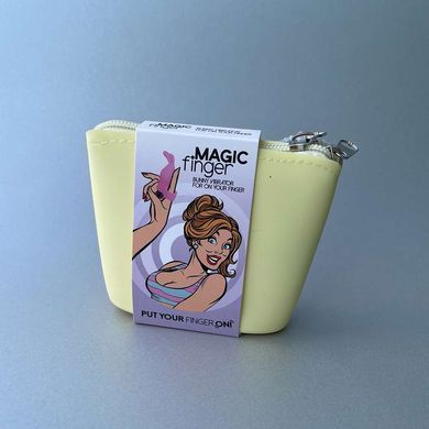 Вибратор на палец FeelzToys Magic Finger Vibrator розовый - фото