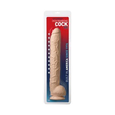 Фаллоимитатор Doc Johnson Dick Rambone Cock White (дл. 42см; диам.6см) - фото