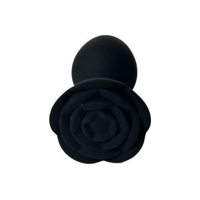 Набор анальных пробок (3,5; 4; 4,5 см) BMS Roses Til&rsquo; Dawn Silicone Anal Plug Kit Starter Kit Black (повреждена упаковка) - фото