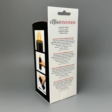 БДСМ cвічка низькотемпературна Fetish Tentation SM Candle Black