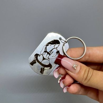 Брелок металевий Intimka 1000