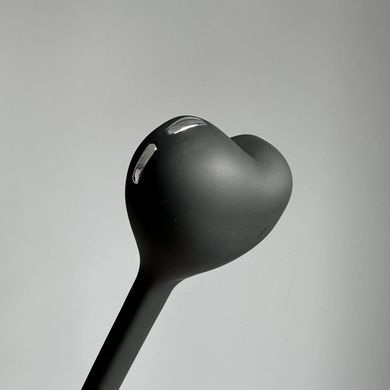 KISSTOY Find Нer Black - вибратор с электростимуляцией с 3 насадками черный - фото