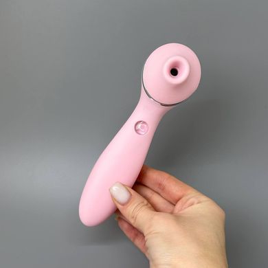 KissToy Polly Plus - вакуумный вибратор Pink - фото