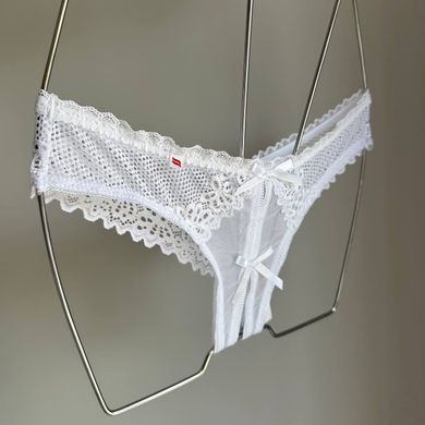 Эротический комплект Obsessive Alabastra 2-pcs set white S/M - фото