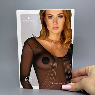Прикраса на тіло на ланцюжку Obsessive Bijou 903