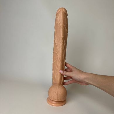 Фаллоимитатор Doc Johnson Dick Rambone Cock White (дл. 42см; диам.6см) - фото
