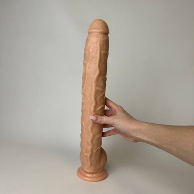 Фаллоимитатор Doc Johnson Dick Rambone Cock White (дл. 42см; диам.6см) - фото