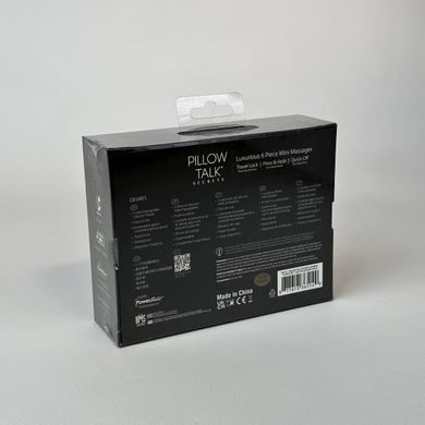 Вибропуля+5 насадок Pillow Talk Secrets Desires 6-Piece Mini Massager - фото